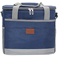 Delgeo 20L Nevera Portatil Bolsa Térmica Porta Alimentos Bolsa Isotermica con Correa Ajustable Bolso para Picnics…